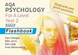 AQA Psychology for A Level Year 2 Flashbook: 2nd Edition cena un informācija | Sociālo zinātņu grāmatas | 220.lv