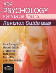 AQA Psychology for A Level Year 2 Revision Guide: 2nd Edition cena un informācija | Sociālo zinātņu grāmatas | 220.lv