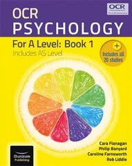 OCR Psychology for A Level: Book 1 cena un informācija | Sociālo zinātņu grāmatas | 220.lv