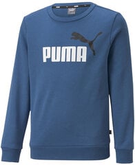 Джемпер для подростков Puma Ess+ 2 Col Big Logo 586986 17/152, синий цена и информация | Свитеры, жилетки, пиджаки для мальчиков | 220.lv