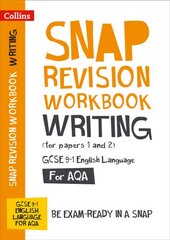 AQA GCSE 9-1 English Language Writing (Papers 1 & 2) Workbook: Ideal for Home Learning, 2022 and 2023 Exams cena un informācija | Grāmatas pusaudžiem un jauniešiem | 220.lv