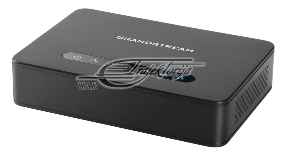 Grandstream HT814, melns цена и информация | Stacionārie telefoni | 220.lv