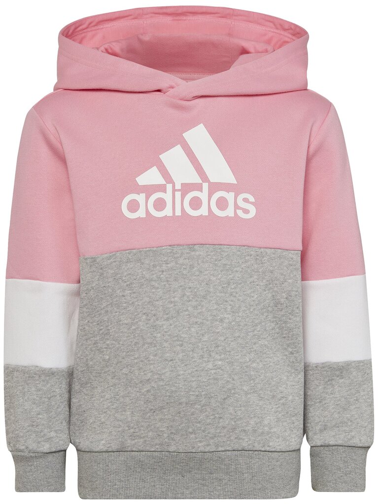 Adidas Sporta Tērps Lk Cb Fl Ts Grey Pink HU0430 HU0430/104 cena un informācija | Komplekti meitenēm | 220.lv