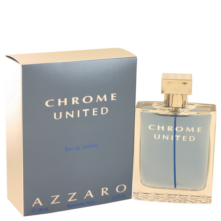 Azzaro Chrome United EDT vīriešiem 100 ml цена и информация | Vīriešu smaržas | 220.lv