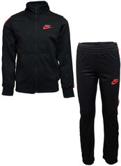 Cпортивный костюм Nsw Nike Tricot Set 86G796 023/104-110, черный цена и информация | Комплекты для девочек | 220.lv