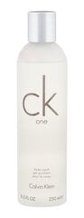 Dušas želeja Calvin Klein CK One 250 ml cena un informācija | Parfimēta sieviešu kosmētika | 220.lv