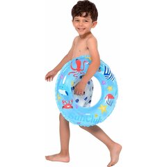 Sun Club peldēšanas ritenis, 50 cm, dzeltens cena un informācija | Piepūšamās rotaļlietas un pludmales preces | 220.lv