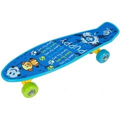 Скейтборд Enero mini Puppy, синий цена и информация | Скейтборды | 220.lv