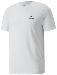 Puma T-Krekls Classics Small Logo Tee White 535587 02 535587 02/M цена и информация | Мужские футболки | 220.lv