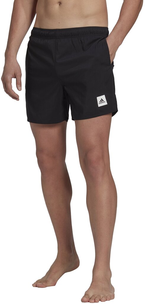 Adidas Peldēšanas Šorti Solid Clx Short Sl Black HP1772 HP1772/2XL cena un informācija | Peldšorti, peldbikses | 220.lv