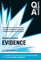 Law Express Question and Answer: Evidence Law cena un informācija | Ekonomikas grāmatas | 220.lv