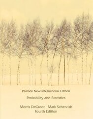 Probability and Statistics: Pearson New International Edition 4th edition cena un informācija | Ekonomikas grāmatas | 220.lv