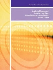 Strategic Management: Concepts and Cases: Pearson New International Edition 2nd edition цена и информация | Книги по экономике | 220.lv