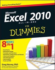 Excel 2010 All-in-One For Dummies cena un informācija | Ekonomikas grāmatas | 220.lv