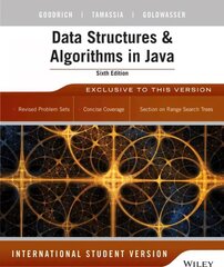 Data Structures & Algorithms in Java 6e International Student Version 6th Edition International Student Version цена и информация | Книги по экономике | 220.lv