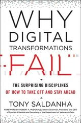 Why Digital Transformations Fail: The Surprising Disciplines of How to Take off and Stay Ahead cena un informācija | Ekonomikas grāmatas | 220.lv