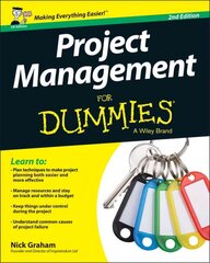 Project Management for Dummies 2e UK 2nd UK Edition cena un informācija | Ekonomikas grāmatas | 220.lv
