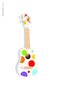 Janod "Konfetti" Rotaļlieta koka havajiešu ģitāra, 53 cm цена и информация | Attīstošās rotaļlietas | 220.lv