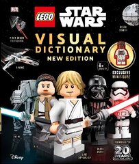 LEGO Star Wars Visual Dictionary New Edition: With exclusive Finn minifigure цена и информация | Книги для подростков и молодежи | 220.lv