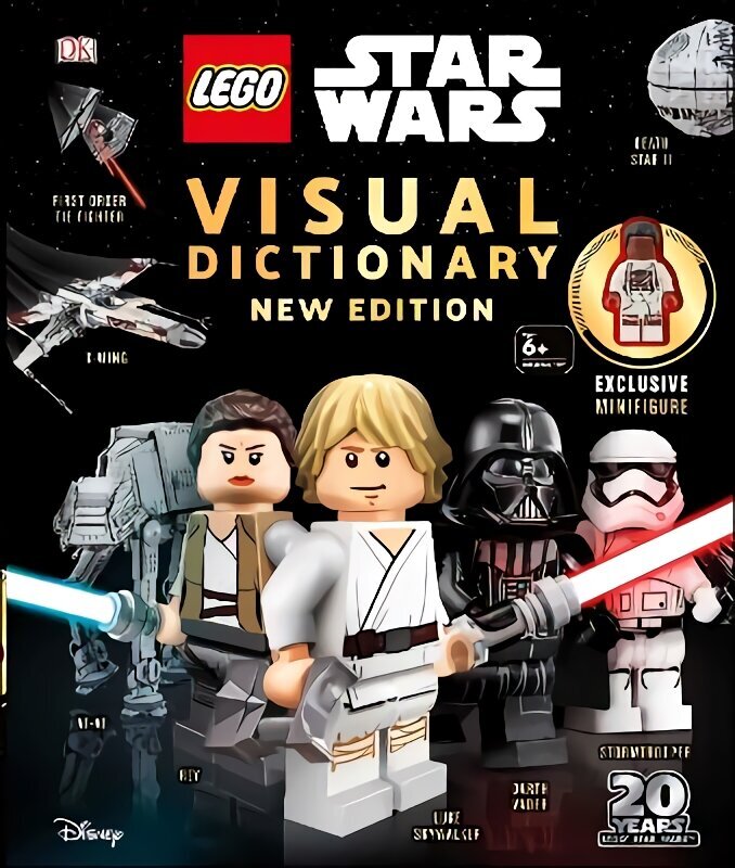 LEGO Star Wars Visual Dictionary New Edition: With exclusive Finn minifigure цена и информация | Grāmatas pusaudžiem un jauniešiem | 220.lv