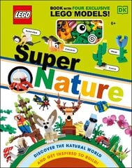 LEGO Super Nature: Includes Four Exclusive LEGO Mini Models цена и информация | Книги для подростков и молодежи | 220.lv
