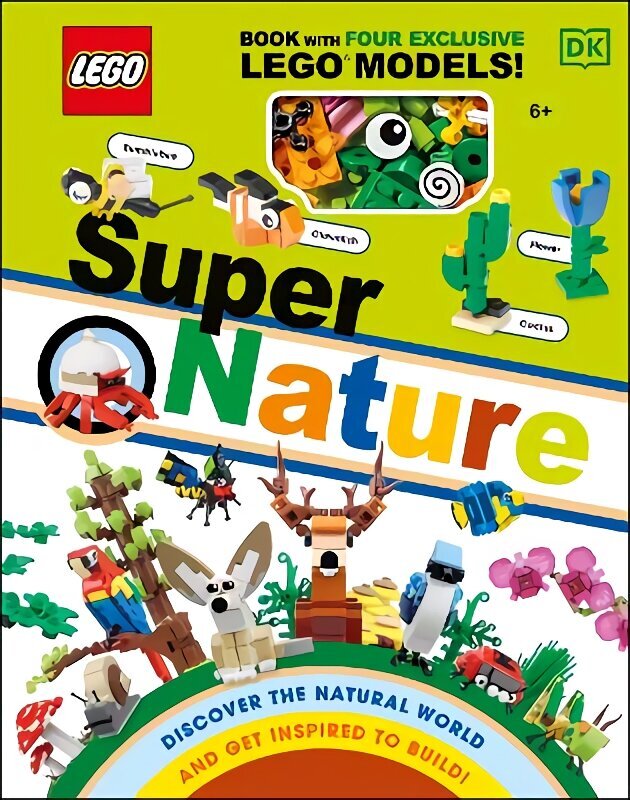 LEGO Super Nature: Includes Four Exclusive LEGO Mini Models cena un informācija | Grāmatas pusaudžiem un jauniešiem | 220.lv