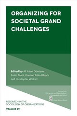 Organizing for Societal Grand Challenges цена и информация | Книги по социальным наукам | 220.lv