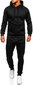 J.Style Sporta Tērps Black 68C10381-3 68C10381-3/2XL цена и информация | Sporta apģērbs vīriešiem | 220.lv