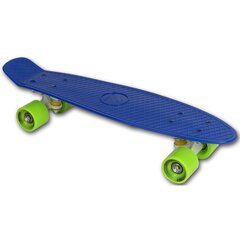 Пластиковый скейтборд - Enero, 22 дюйма, синий цена и информация | Скейтборды | 220.lv
