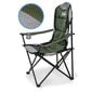Saliekamais tūrisma krēsls - ROYOKAMP LUX, 60x60x105, zaļš цена и информация |  Tūrisma mēbeles | 220.lv