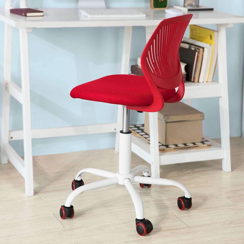 Biroja krēsls, sarkans, FST64-R cena un informācija | Biroja krēsli | 220.lv