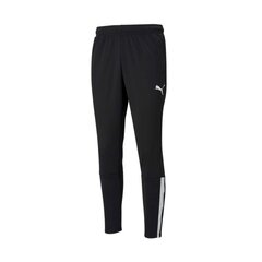 Мужские брюки Puma TeamLiga Training Pants 657242 03, черные цена и информация | Мужская спортивная одежда | 220.lv