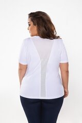 Женская футболка READY+, белая цена и информация | Спортивная одежда для женщин | 220.lv