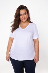Женская футболка READY+, белая цена и информация | Спортивная одежда для женщин | 220.lv