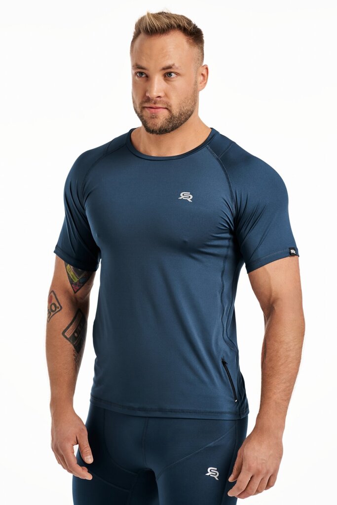 Vīriešu ātri žūstošs T-krekls Vital Zip cena un informācija | Sporta apģērbs vīriešiem | 220.lv