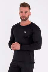 Vīriešu ātri žūstošs T-krekls Vital Zip LS cena un informācija | Sporta apģērbs vīriešiem | 220.lv