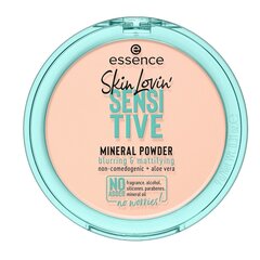 Kompaktais pūderis Essence Skin Lovin' Sensitive 01-caurspīdīgs (9 g) cena un informācija | Grima bāzes, tonālie krēmi, pūderi | 220.lv