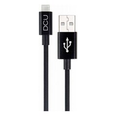 DCU USB-A - USB-C cena un informācija | Savienotājkabeļi | 220.lv