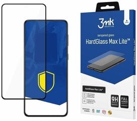 LCD aizsargstikls 3MK Hard Glass Max Lite Xiaomi Redmi A1 melns cena un informācija | Ekrāna aizsargstikli | 220.lv