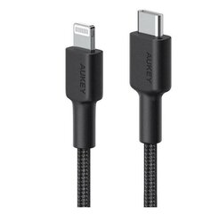 Aukey FRAN1004513, USB C/Lightning cena un informācija | Savienotājkabeļi | 220.lv