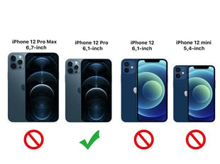 Чехол Crystal Clear Glass Case с защитой камеры из синего металла для Apple iPhone 12 Pro цена и информация | Чехлы для телефонов | 220.lv