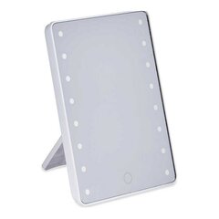 Palielināmais spogulis ar LED Balts (4,8 x 21,8 x 16,8 cm) cena un informācija | Kosmētikas somas, spoguļi | 220.lv