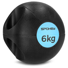 Medicīniskā bumba ar rokturiem Gripi 6kg цена и информация | Spokey Товары для гимнастики и фитнеса | 220.lv