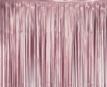 Декоративное украшение - занавеска, 100 х 200 см (цвет: mat pink) SH-KMRO цена и информация | Праздничные декорации | 220.lv
