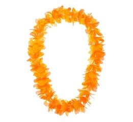 Havaju krelles krāsa: oranža (NP-NHPO) 3304 cena un informācija | Karnevāla kostīmi, maskas un parūkas | 220.lv