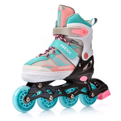 Skrituļslidas Meteor Rox L 38-41 pink / light blue цена и информация | Ролики | 220.lv