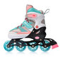 Skrituļslidas Meteor Rox M 34-37 pink / light blue cena un informācija | Skrituļslidas | 220.lv