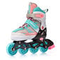 Skrituļslidas Meteor Rox M 34-37 pink / light blue цена и информация | Skrituļslidas | 220.lv