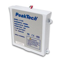 Litija polimēru un litija jonu baterijas PeakTech® AKKU 5, Li-Po Akku 7.4 V - 3500 mA/h für PeakTech 1195/1205/1220 cena un informācija | Rokas instrumenti | 220.lv