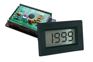 Volts un ampērmetrs PeakTech® LDP-135, LCD displejs 13 mm ciparu augstumā цена и информация | Механические инструменты | 220.lv